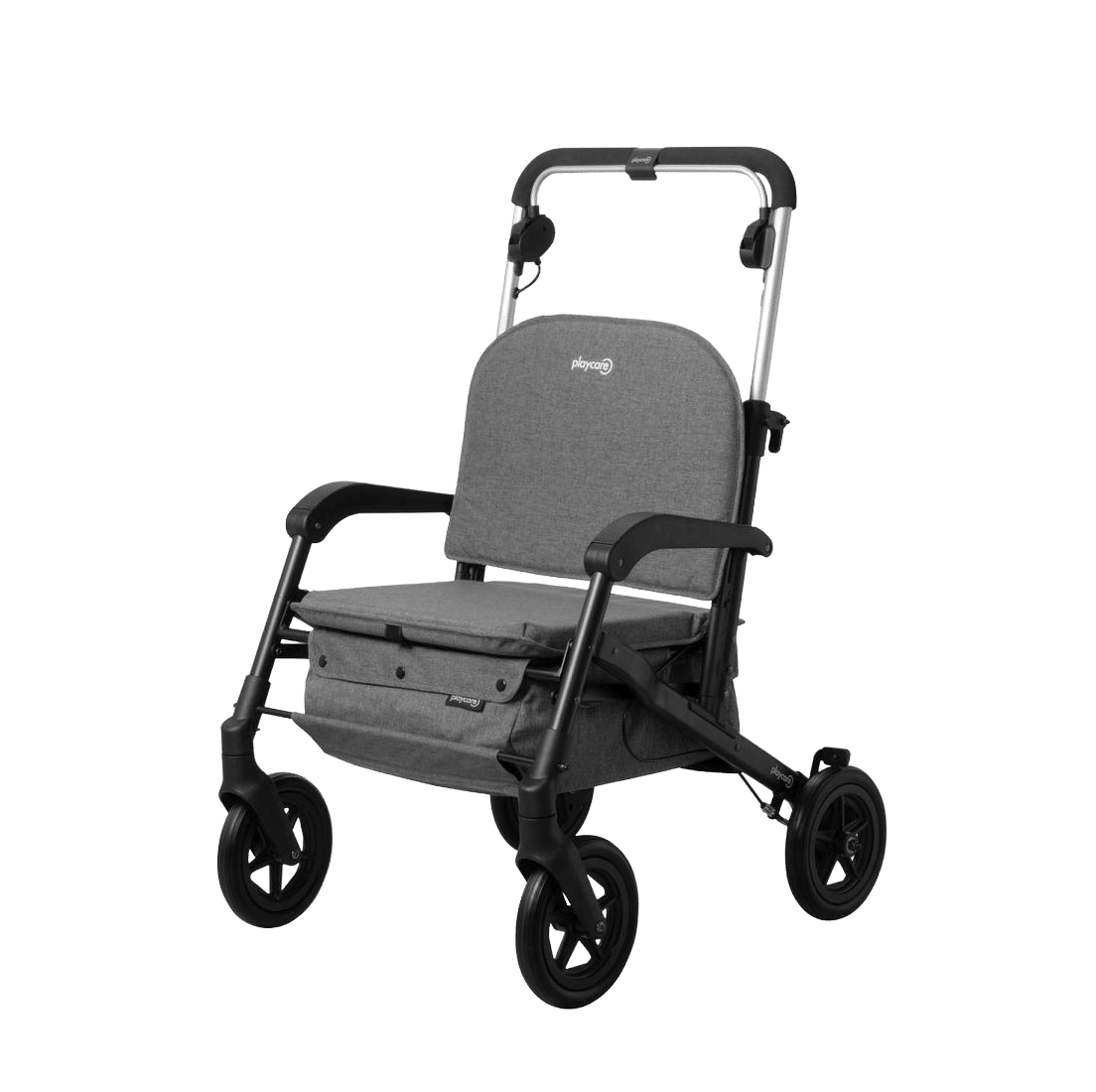 Careful luksus rollator med bredt sæde