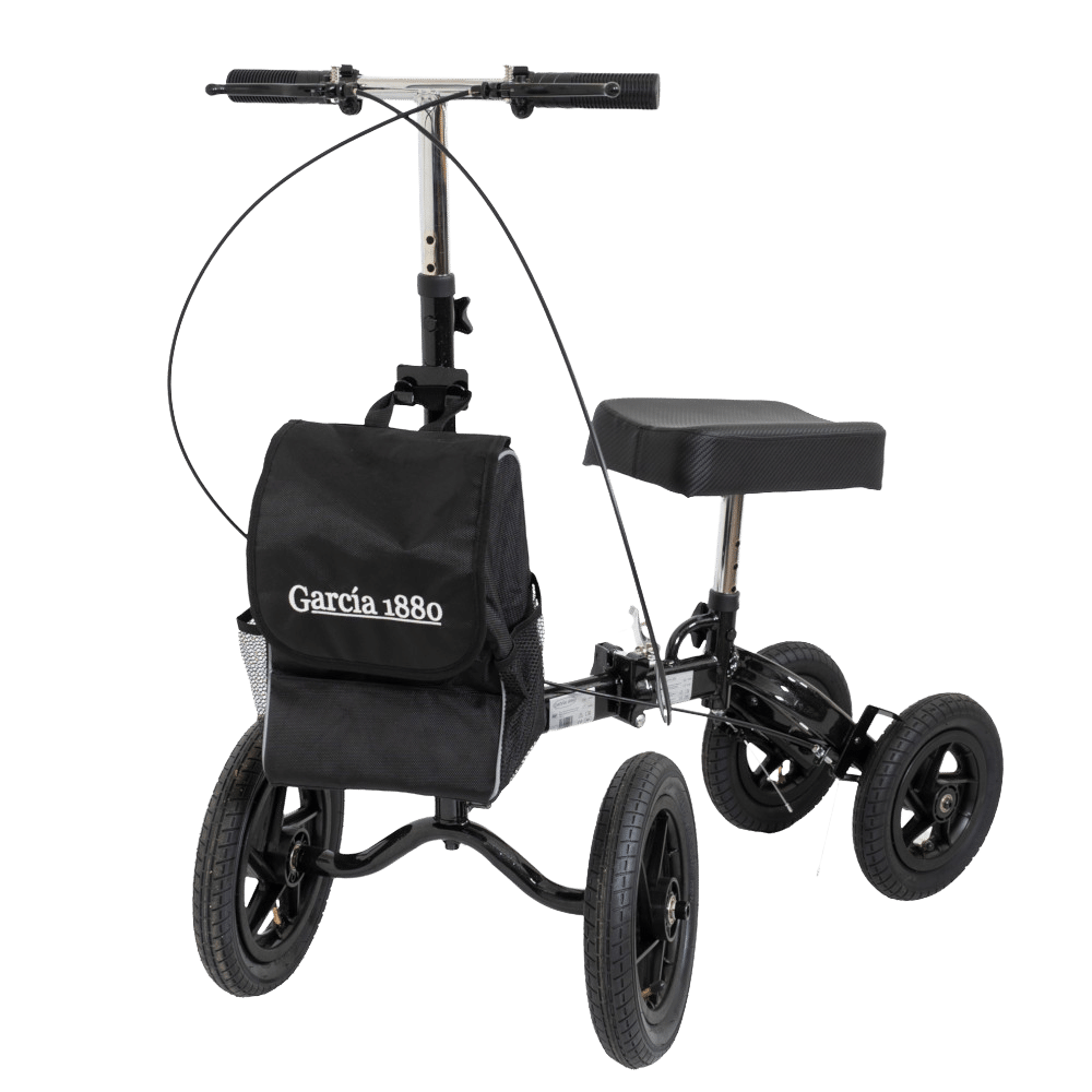 Knærollator med store hjul