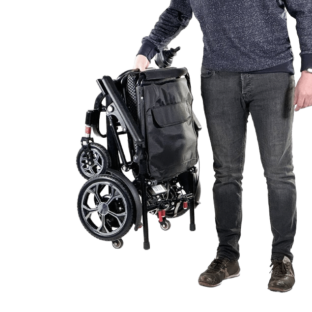 R650 - Letvægt og sammenklappelig el-kørestol -15 kg!